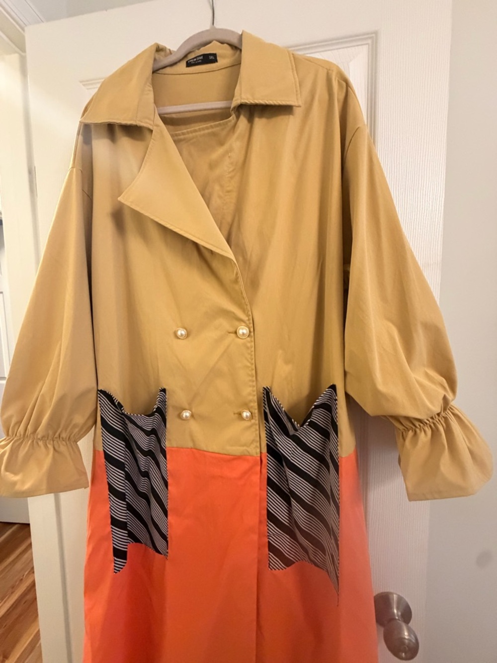 SHEIN Curve Mustard Yellow jacket - 3XL - Picture 2 of 4